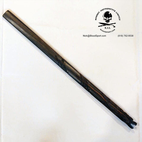 Dragon Carved Kamagong Garrote