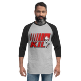 KIL Bucket - 3/4 Sleeve Baseball Shirt