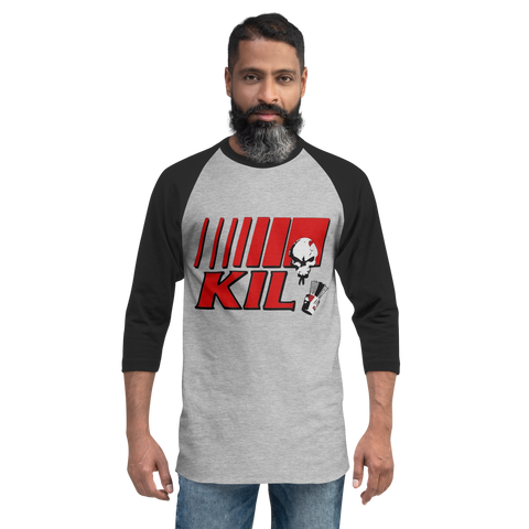 KIL Bucket - 3/4 Sleeve Baseball Shirt