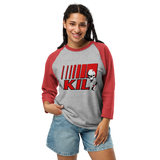 KIL Bucket - 3/4 Sleeve Baseball Shirt
