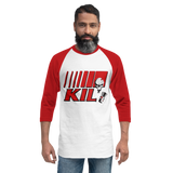 KIL Bucket - 3/4 Sleeve Baseball Shirt